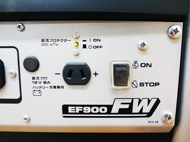 ヤマハ　ポータブル発電機　EF900FW-4