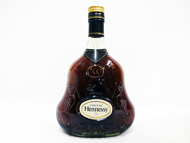 Hennessy　ヘネシーXO　金キャップグリーンボトル-1