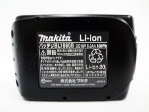 マキタ　リチウムイオンバッテリ　BL1860B-4