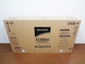 SHARP　アクオス　60V型4K液晶テレビ　4T-C60AJ1-1