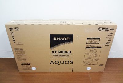 SHARP　アクオス　60V型4K液晶テレビ　4T-C60AJ1-1