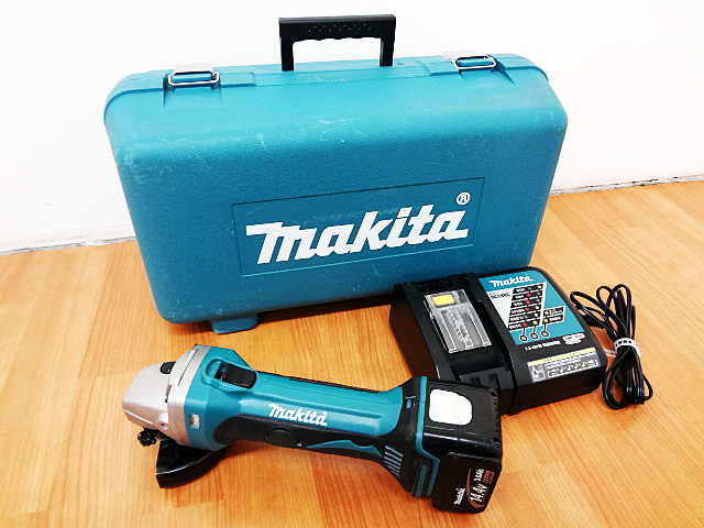 電動工具】マキタの充電式ディスクグラインダGA400DRFの買取 | 栃木県