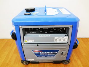 デンヨー　ガソリンエンジン溶接機　GAW-150ES2-2