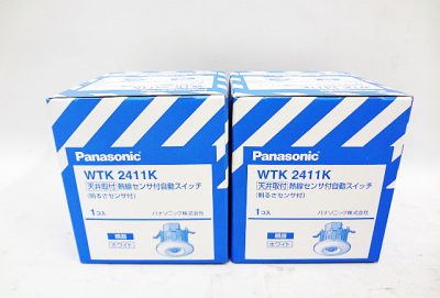 Panasonic　熱線センサ付自動スイッチ　WTK2411K-1