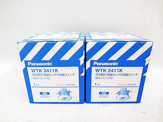Panasonic　熱線センサ付自動スイッチ　WTK2411K-1
