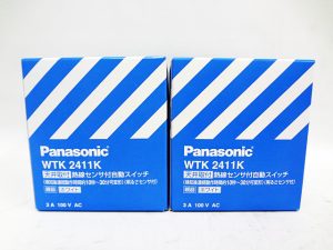 Panasonic　熱線センサ付自動スイッチ　WTK2411K-4