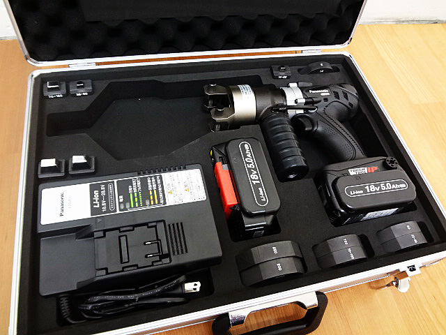 電動工具】パナソニックの充電圧着器EZ46A4K-Bの買取 | 栃木県の工具買取専門館 エコガレッジ