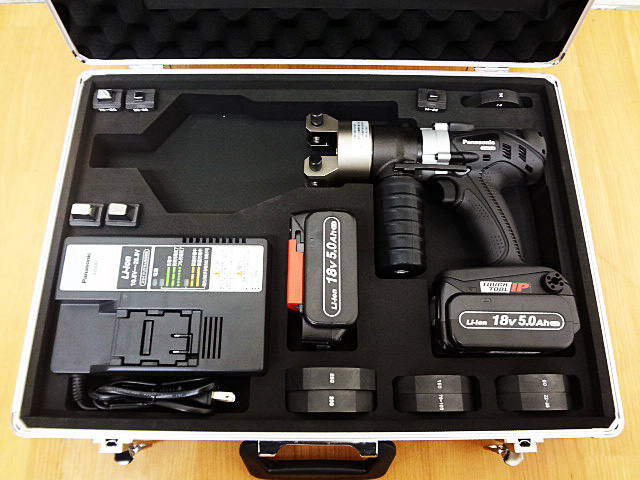 電動工具】パナソニックの充電圧着器EZ46A4K-Bの買取 | 栃木県の工具