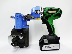 ☆極美品☆ KAMEKURA 亀倉精機 18V チャンネルレールカッター M-40LB ハイコーキ マルチボルトバッテリー BSL36A18付き 74071