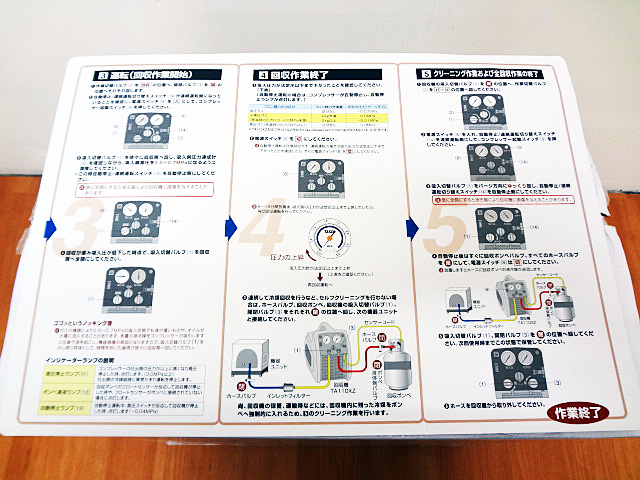 TASCO　ポータブル冷媒回収装置　TA110XZ-4