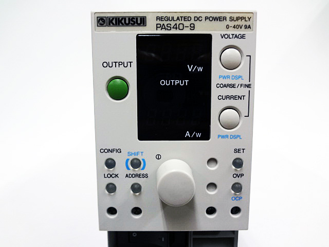KIKUSUI　コンパクト可変スイッチング電源　PAS40-9-2