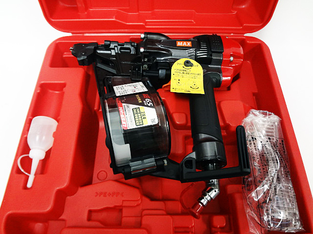 【エア工具】マックスの高圧コイルネイラHN-65Z1-G未使用品の買取 | 栃木県の工具買取専門館 エコガレッジ
