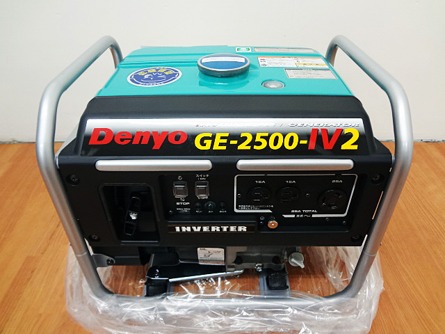 デンヨー　インバーター発電機　GE-2500-Ⅳ2-2