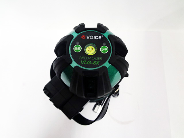 VOICE　フルライングリーンレーザー墨出し器　VLG-8X-3