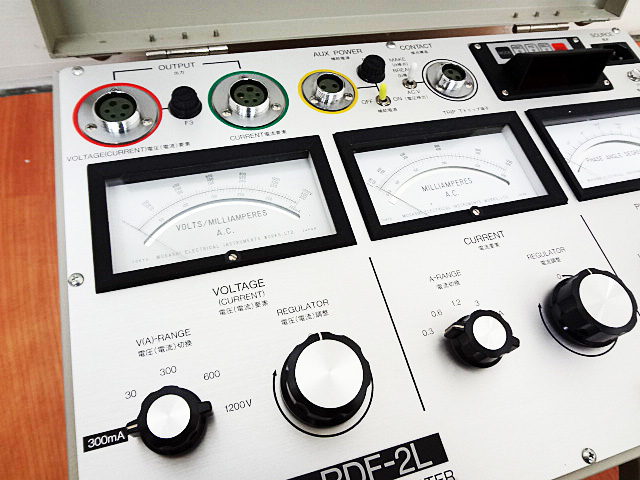 計測工具】ムサシ電機計器の位相特性試験器RDF-2Lの買取 | 栃木県の