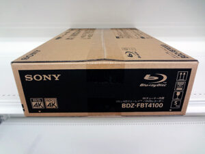 SONY　ブルーレイディスクレコーダー　BDZ-FBT4100-2