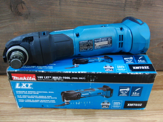 makita マルチツール 18V XMT03