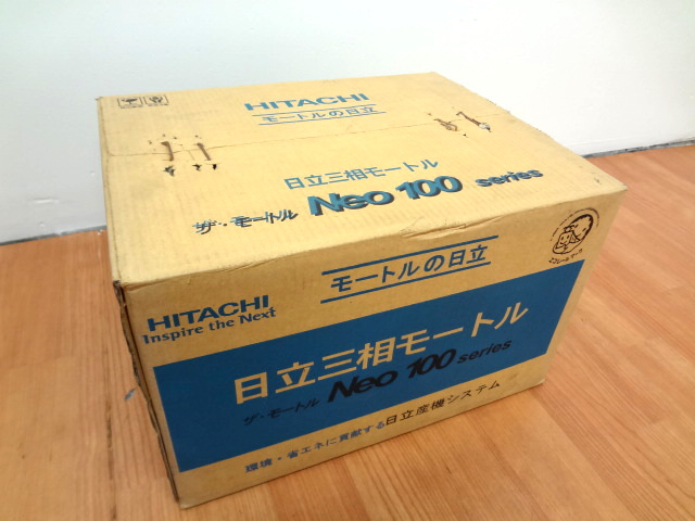 日立産機システム　三相モートル　TFO-FK4P-1
