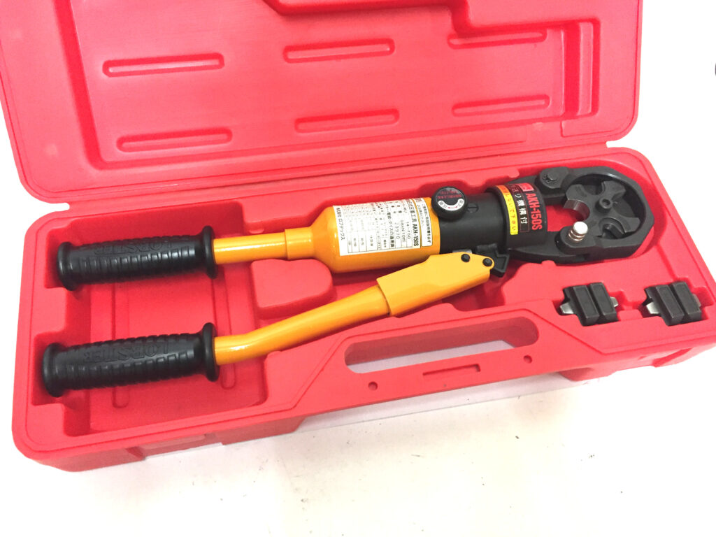 ロブテックス　手動油圧式圧着工具　AKH-150S-1
