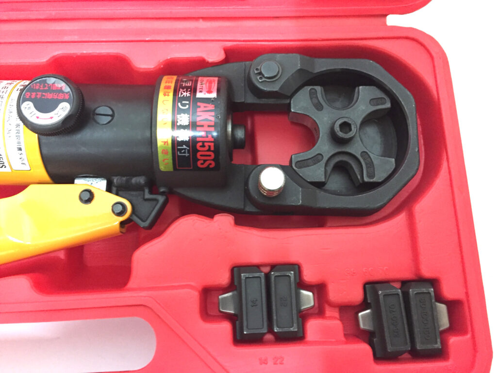 ロブテックス　手動油圧式圧着工具　AKH-150S-2