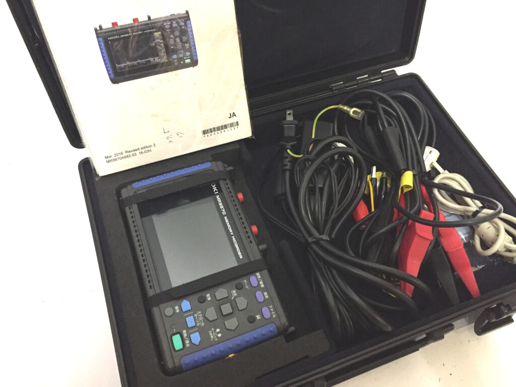 日置電機　メモリハイコーダ　MR8870-1