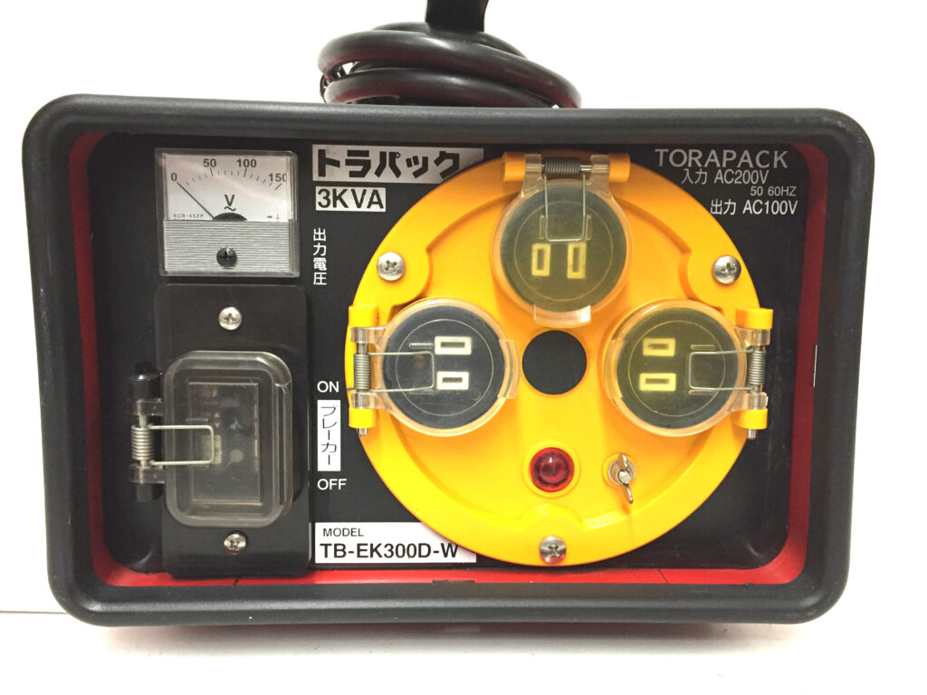 日動　トラパック降圧専用トランス　TB-EK300D-2