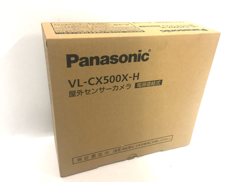 パナソニック　屋外センサーカメラ　VL-CX500X-1