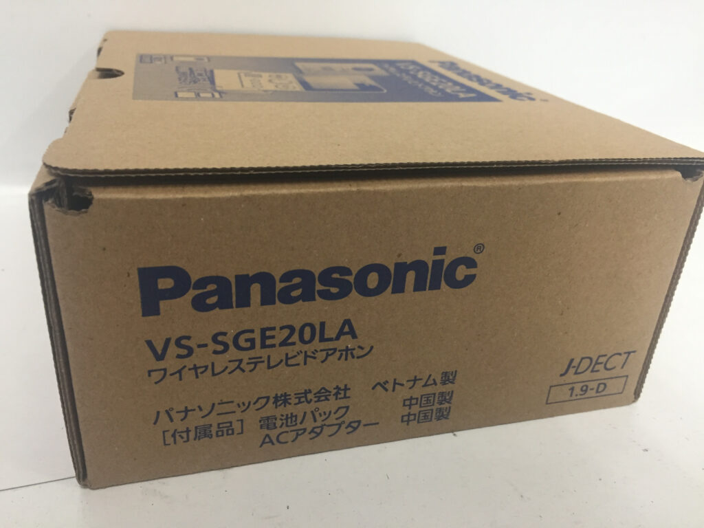 Panasonic　ワイヤレステレビドアホン　VS-SGE20LA-4