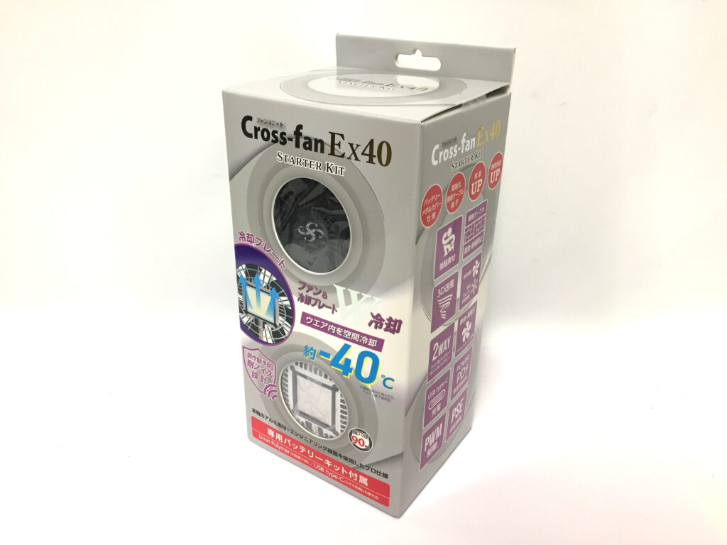 CROSS　ペルチェ付き空調ファン　SKT-CS40-4