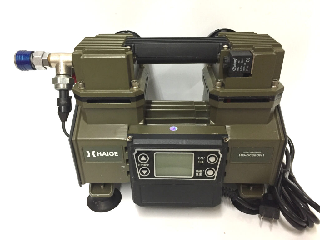 HAIGE エアコンプレッサー HG-DC880N1-2
