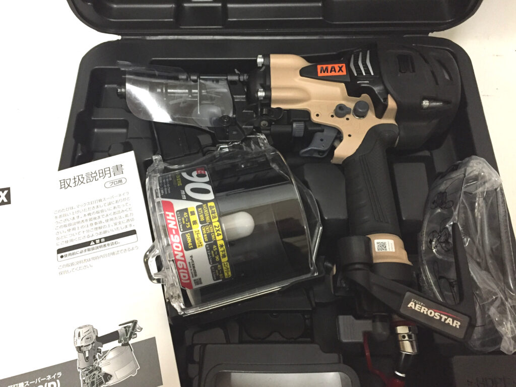 マックス スーパーネイラ HN-90N6(D)サンドベージュ-1