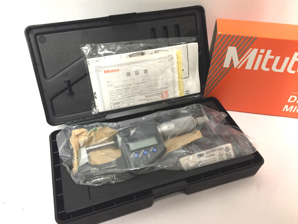 ミツトヨ クーラントプルーフマイクロメータ MDC-25MX-1