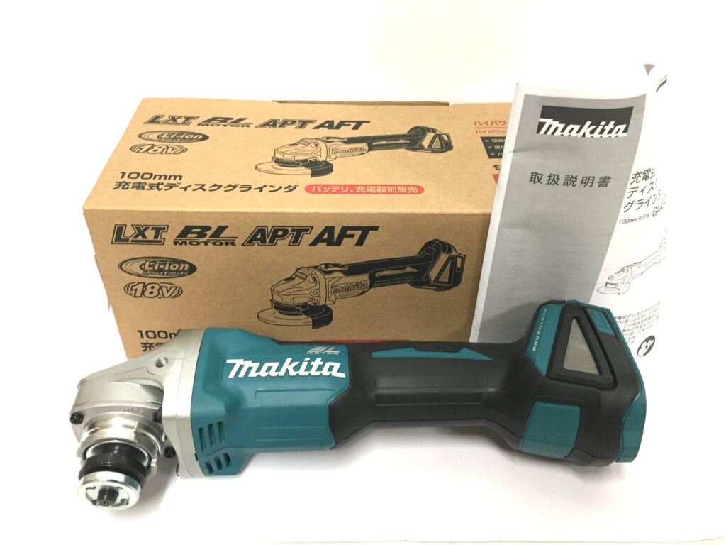 新品同様 マキタ 充電式ディスクグラインダ GA404DZN-1-2
