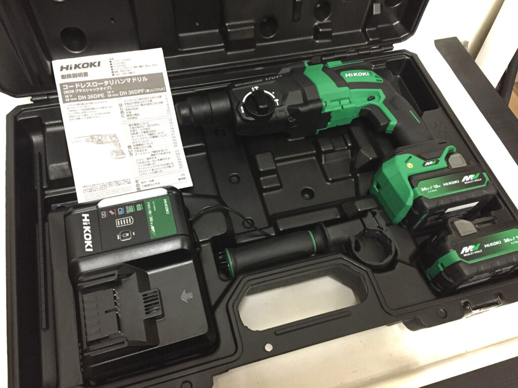 ハイコーキ ロータリハンマドリル DH36DPE-1