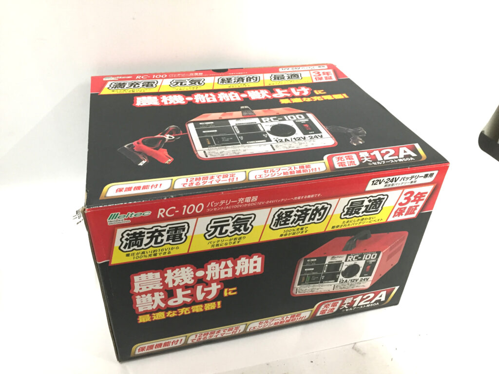 メルテック バッテリー充電器 RC-100-1