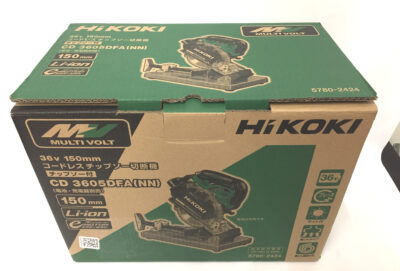 ハイコーキ コードレスチップソー切断機 CD3605DFA-1