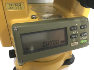トプコン デジタルセオドライト DT-120-3