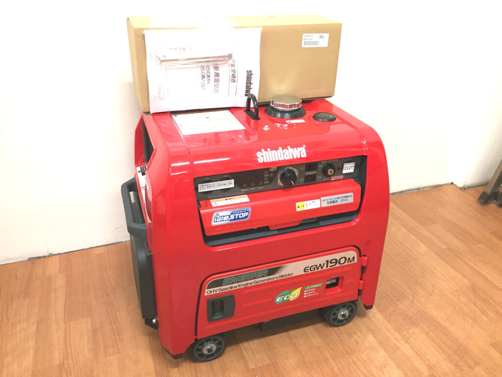 新ダイワ ガソリンエンジン溶接機 EGW190M-IRC-1