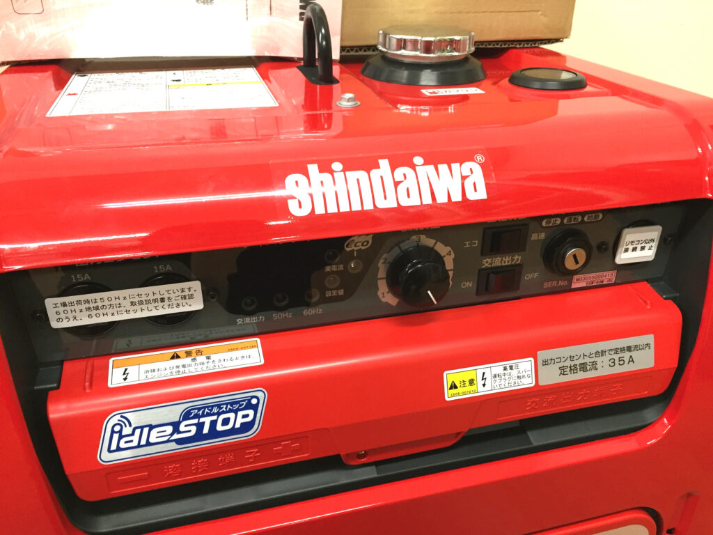 新ダイワ ガソリンエンジン溶接機 EGW190M-IRC-2