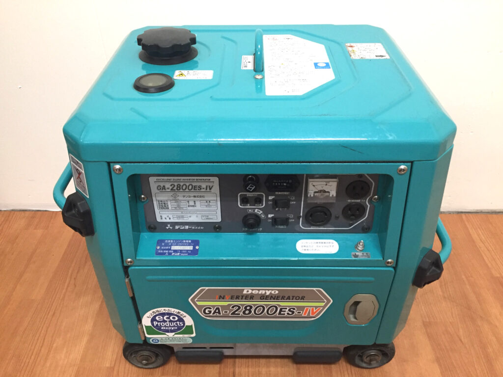 デンヨー インバーター発電機 GA-2800ES-Ⅳ-2