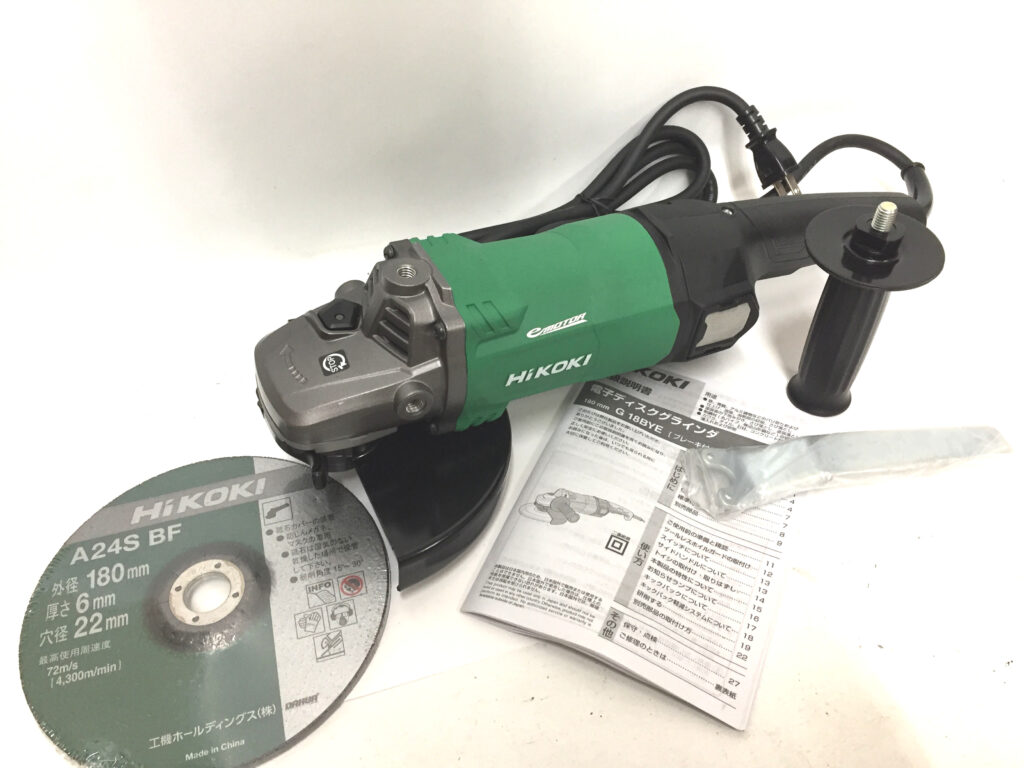 ハイコーキ 電子ディスクグラインダ G18BYE-2
