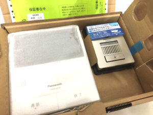 パナソニック テレビインターホン･カメラ付きドアホン子器セット SHF75301W-2