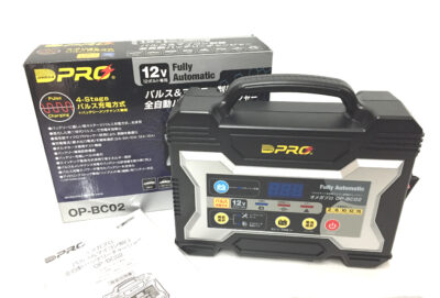 オメガプロ 全自動バッテリーチャージャー OP-BC02-1