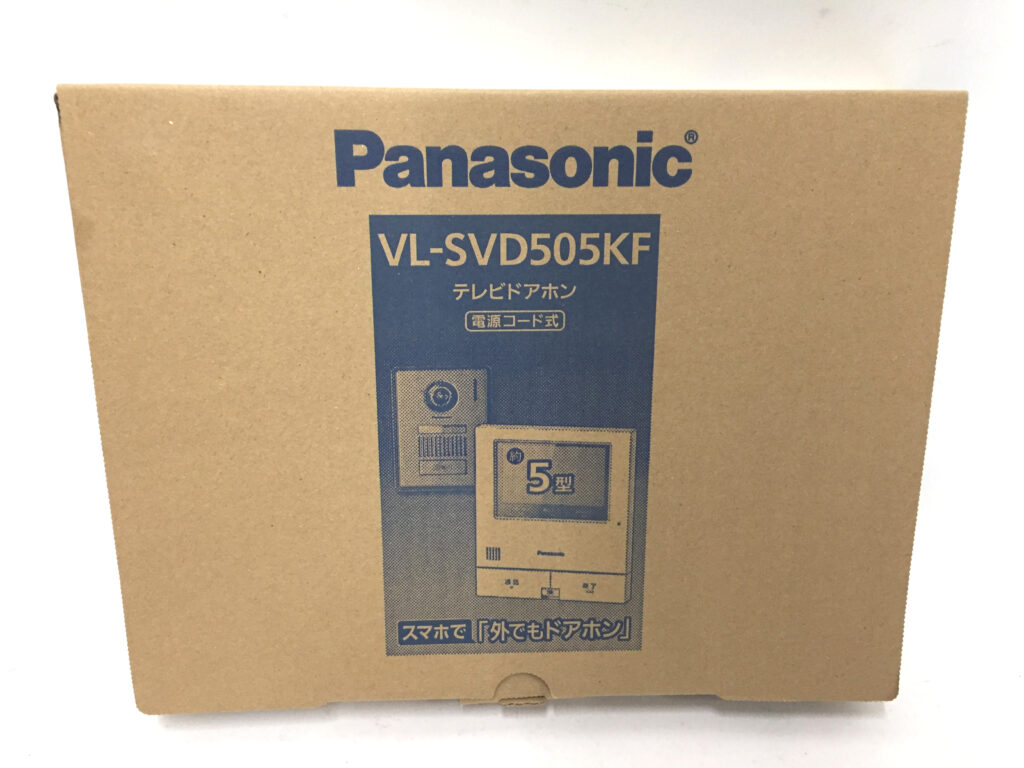 パナソニック テレビドアホン VL-SVD505KF-1