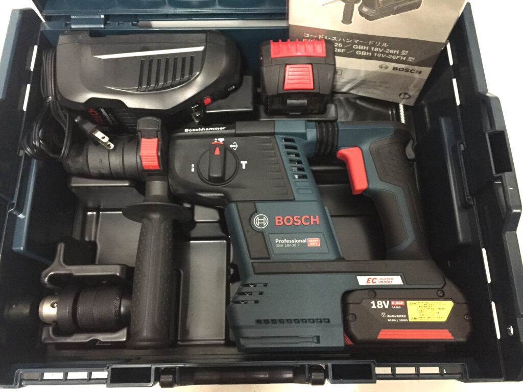 ボッシュ コードレスハンマードリル GBH18V-26F-1