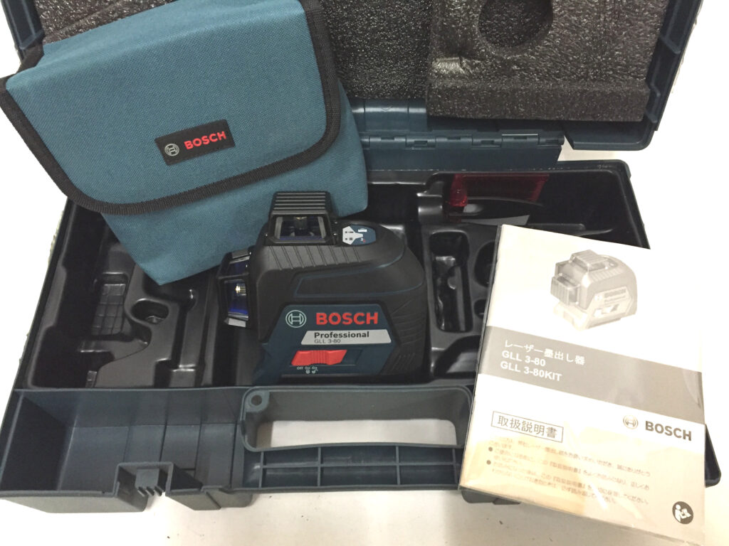 ボッシュ レーザー墨出し器 GLL3-80-1