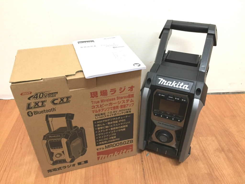 マキタ 現場ラジオ MR005GZB未使用品-2