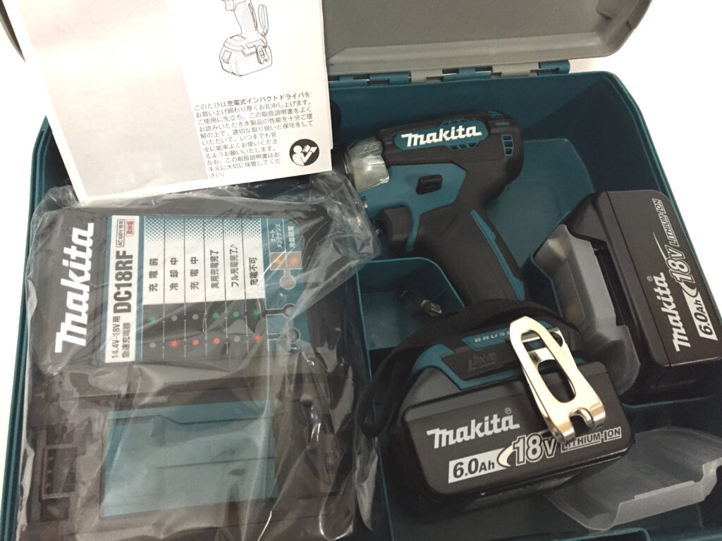 マキタ インパクトドライバ TD157DRGX-1