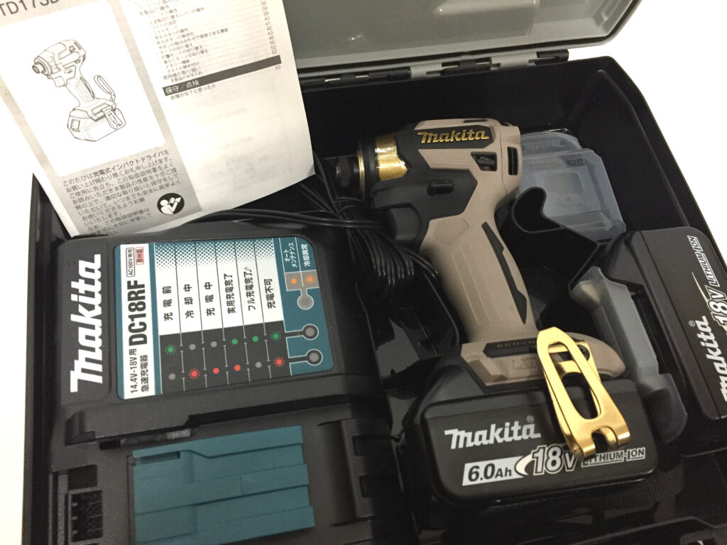 マキタ 20周年記念インパクトドライバ TD173DGXPG-1