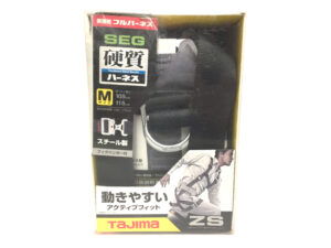 タジマ ハーネスZS+ランヤード AZSM-BK-2